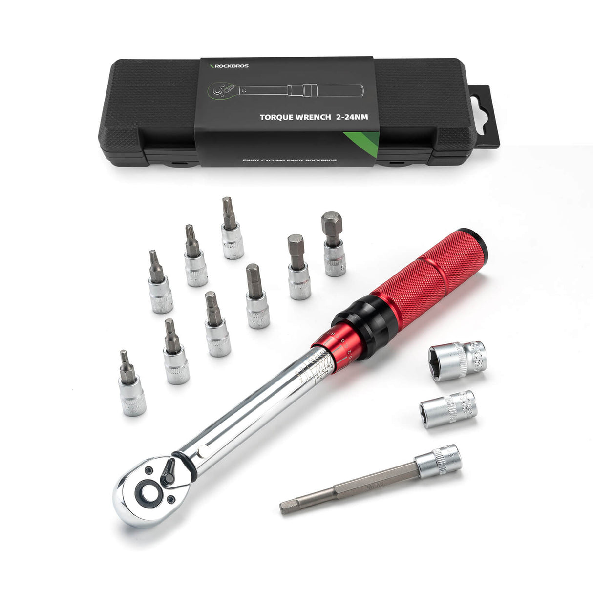 Fahrrad Drehmomentschlüssel Set 2-24 Nm – Multifunktionales Reparaturwerkzeug
