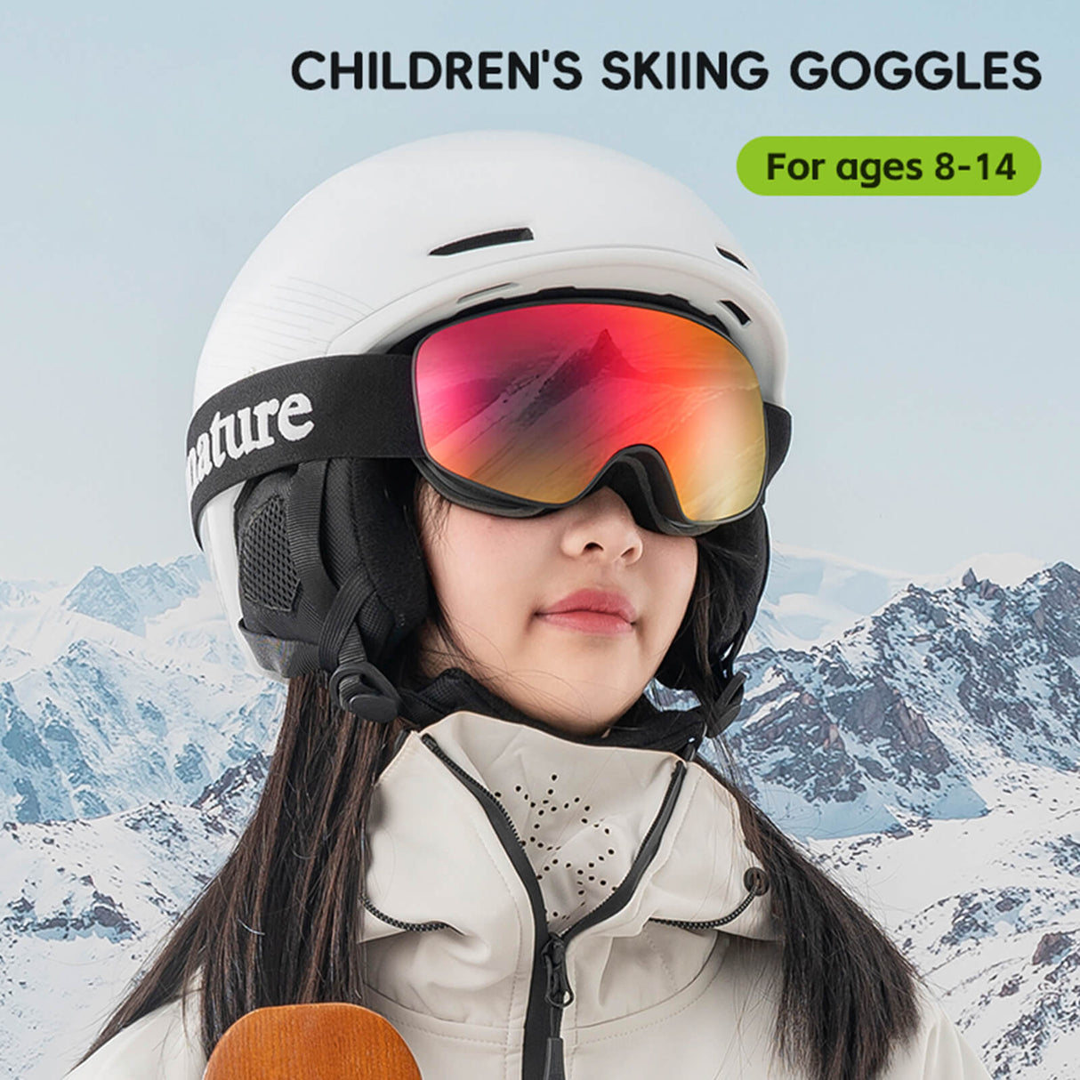 Qunature OTG Anti-Fog Skibrille Unisex - ROCKBROS-EU
