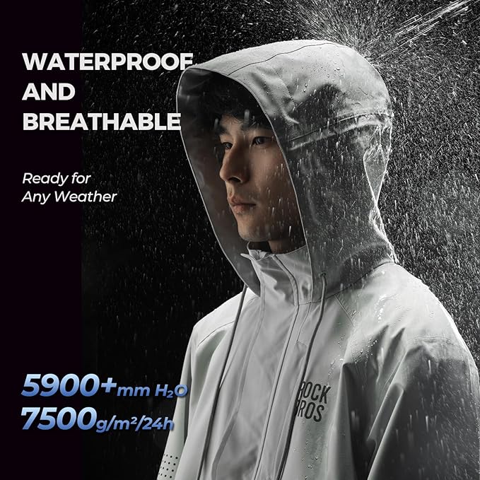 Regenjacke Wasserdichte Atmungsaktiv – Regenponcho, Regenmantel & Windjacke
