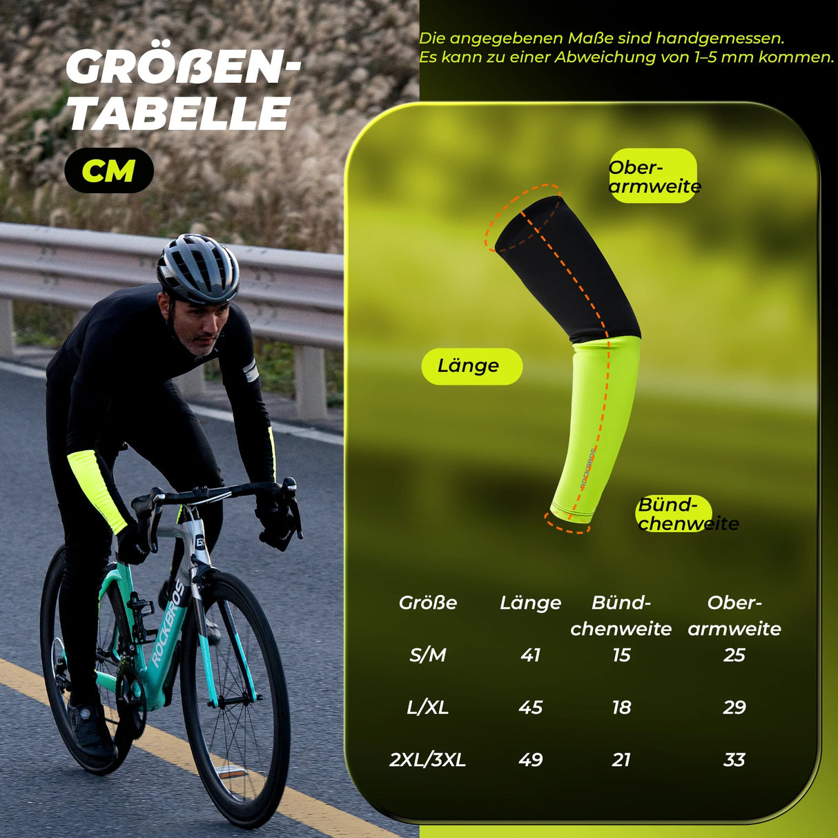 Sport Armlinge Winter Arm Sleeves 1 Paar