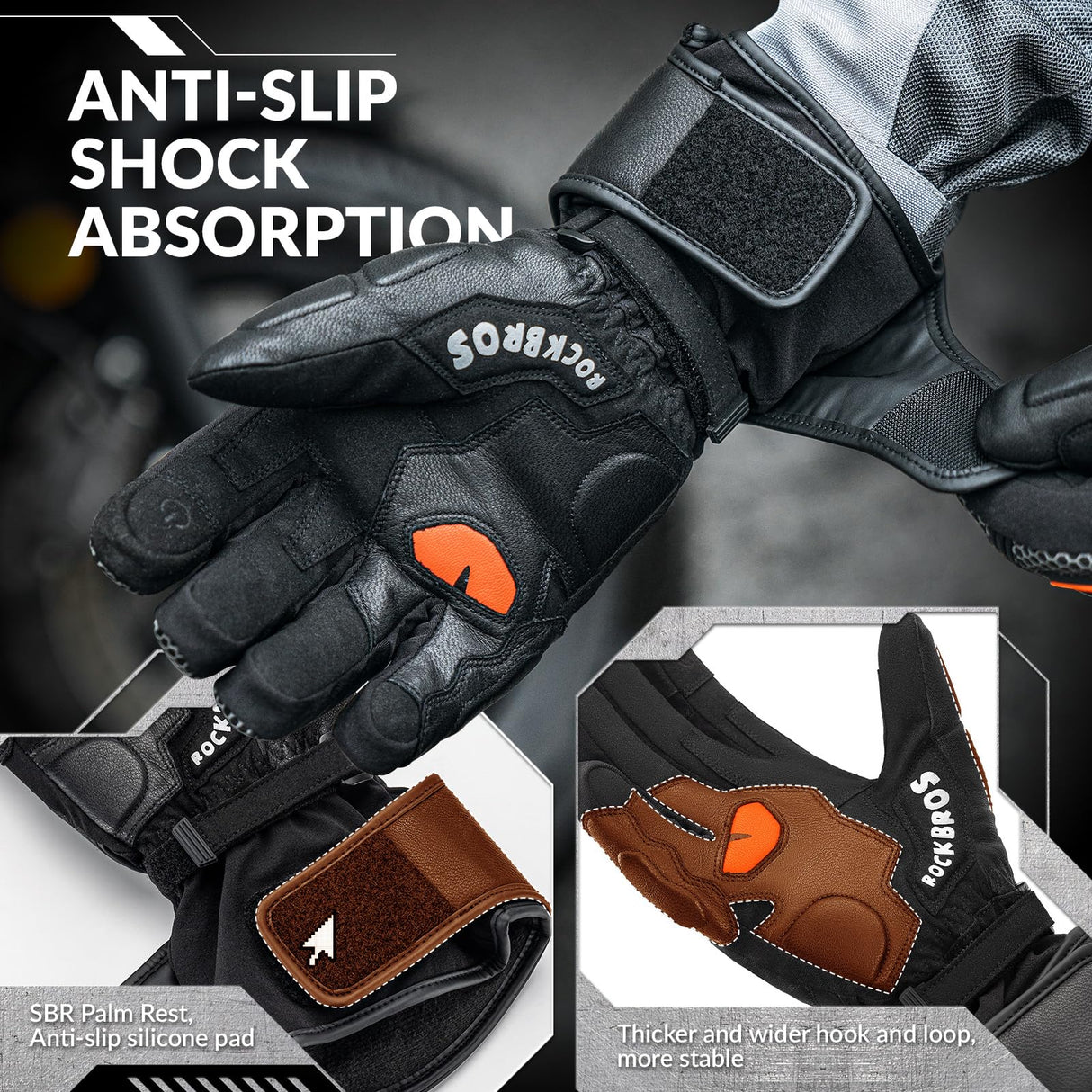 Winter Fahrrad Handschuhe mit Touchscreen Funktion
