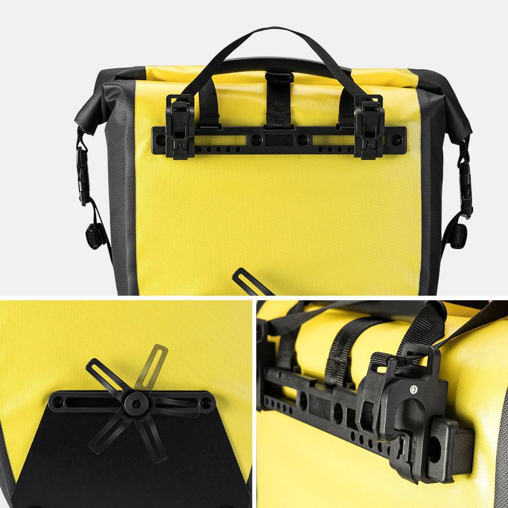 ROCKBROS 100 % wasserdichte Transporttaschen mit Netztasche 27L - ROCKBROS-EU
