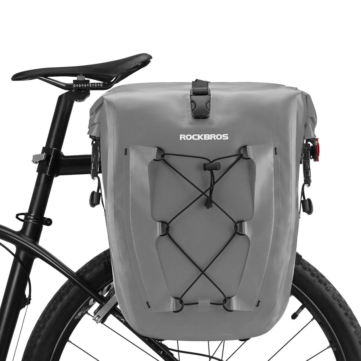 ROCKBROS Gepäckträgertasche 25L-32L 100 % wasserdicht mit Tragegriff - ROCKBROS-EU
