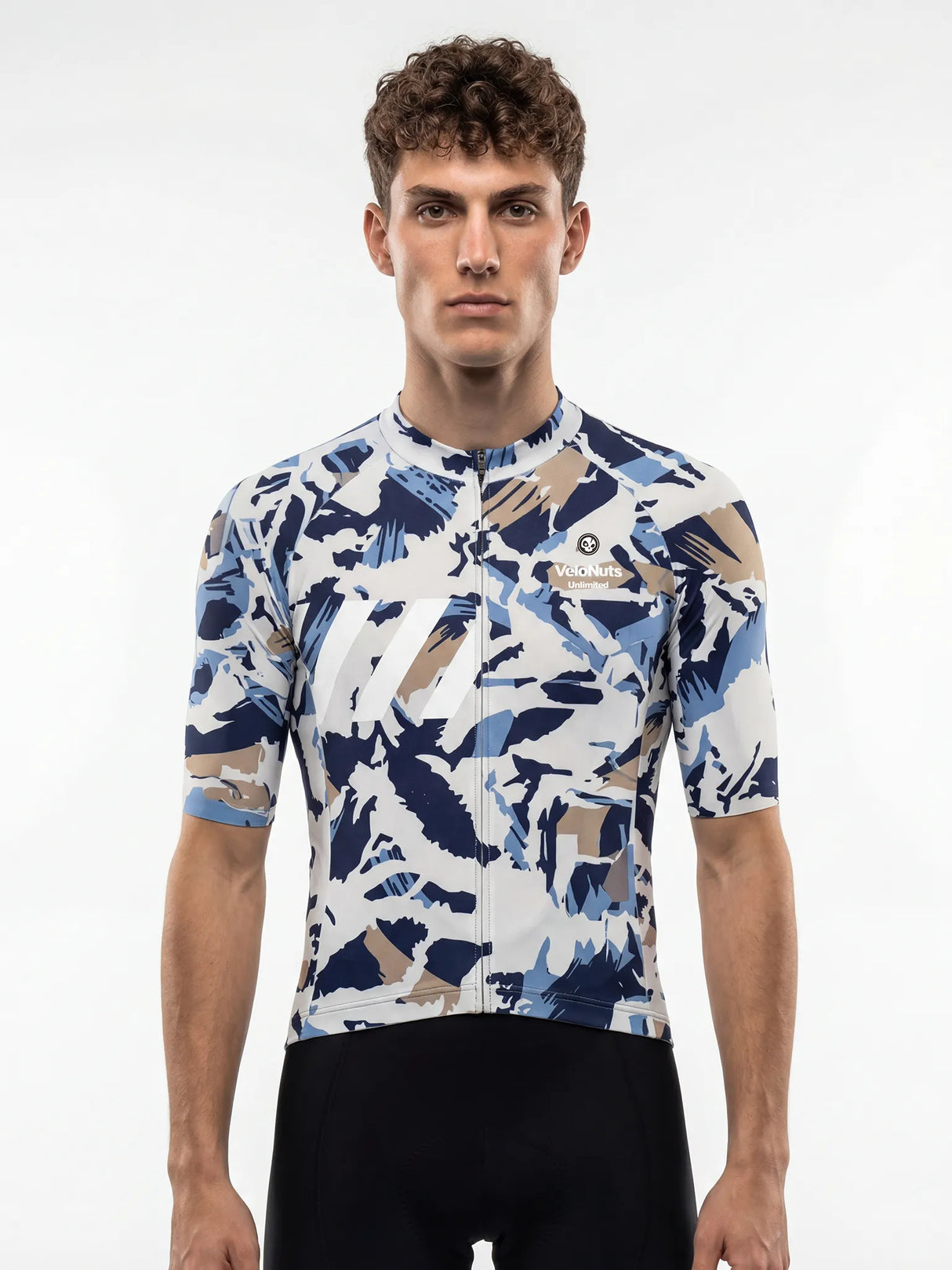 Herren-Radtrikot Urban Camo