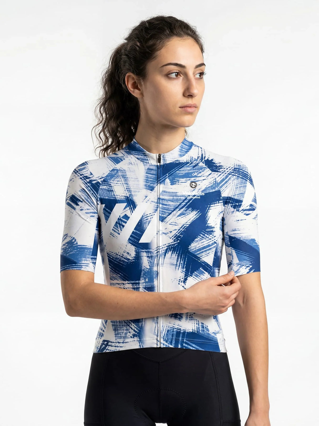 Damen-Radtrikot Ink Burst