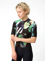 Damen-Radtrikot Neon Condense