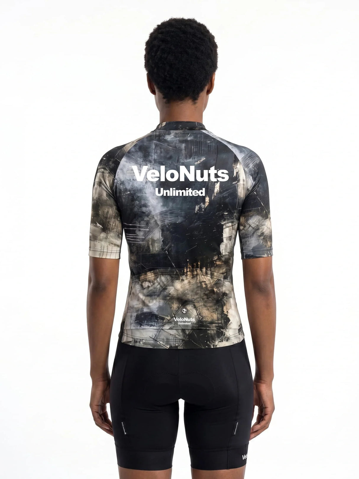 Damen-Radtrikot Urban Camo