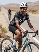 Damen-Radtrikot Urban Camo