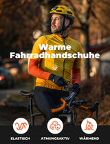 ROCKBROS Winter Set: Sturmhaube & Fahrradhandschuhe Touchscreen