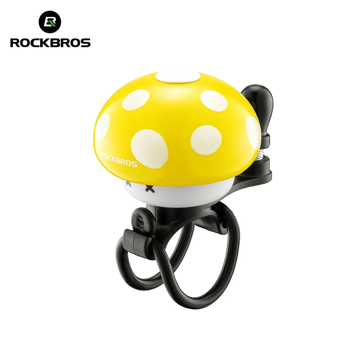 Rockbros Fahrradklingel Pilzform, Vintage & Cartoon für Rennrad, MTB, Klapprad & Kinderfahrrad