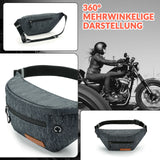 Bauchtasche 1,5 L – Gürteltasche mit verstellbarem Gürtel