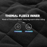 Beinlinge Knieschutz Winter – 1 Paar Wärmende Knieschoner mit Fleece & Winddichtung