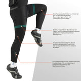 Fahrrad Beinlinge Winter Thermo – 1 Paar, Größen S–3XL