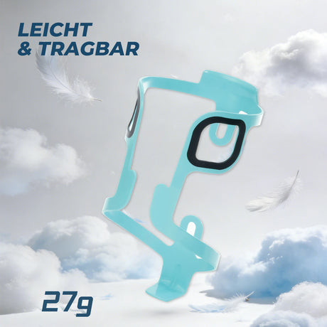 Fahrrad‑Flaschenhalter Aluminium – 27 g, für Trinkflaschen bis 75 mm