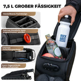 Fahrrad‑Gepäckträgertasche 7,5 L – Mit doppelt gesichertem Zahlenschloss