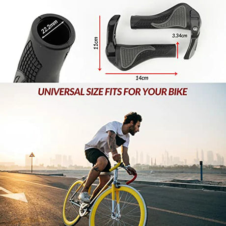 Fahrrad‑Lenkergriffe – Ergonomisch & rutschfest für 22,2 mm Lenker