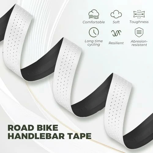 Fahrrad‑Lenkerband Schwarz – EVA‑Griffband 2er‑Set, 2,5 mm × 220 cm