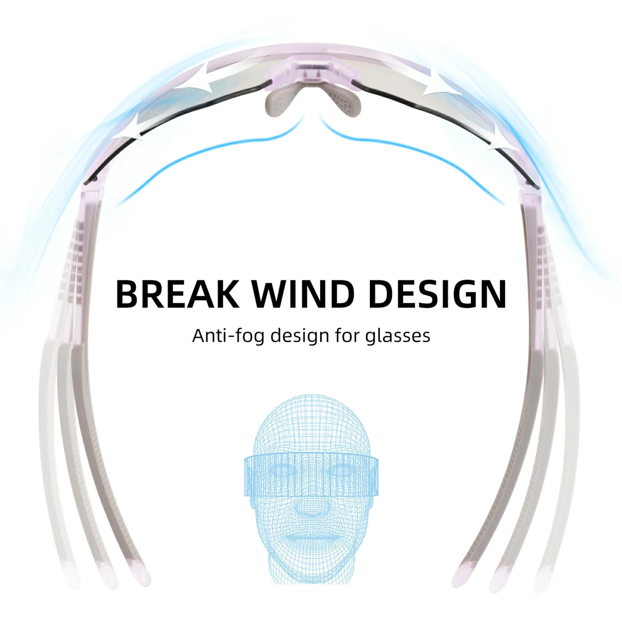 Fahrradbrille – Photochromatisch, Unisex