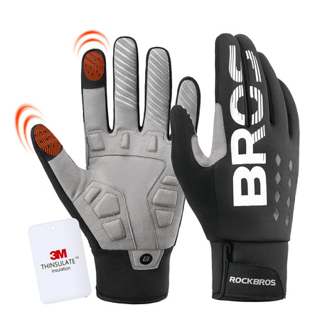 Fahrradhandschuhe Winter – Thinsulate Warm & Touchscreen