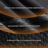 Fahrradjacke Herren Warm – Winddicht, Wasserabweisend & Reflektierend mit Fleece