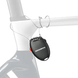 Fahrradschloss – 3‑stelliges Zahlenschloss mit 60 cm Stahlseil