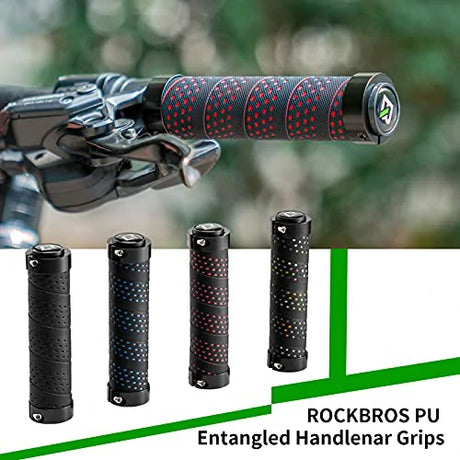 Lenkergriffe Anti-Rutsch – Lock‑On Fahrradgriffe mit Sicherungsdesign