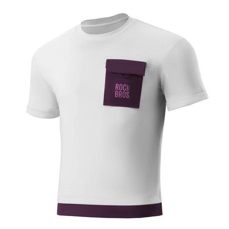 Mountainbike Radtrikot – Kurzarm Herren mit Magnet‑Brusttasche