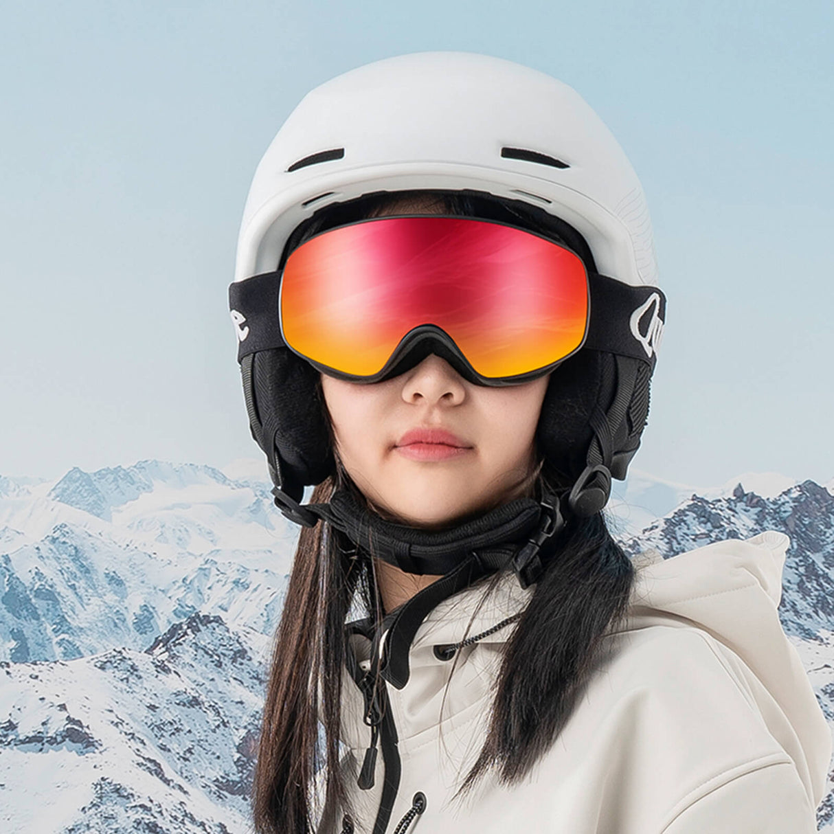 Qunature OTG Anti-Fog Skibrille Unisex - ROCKBROS-EU