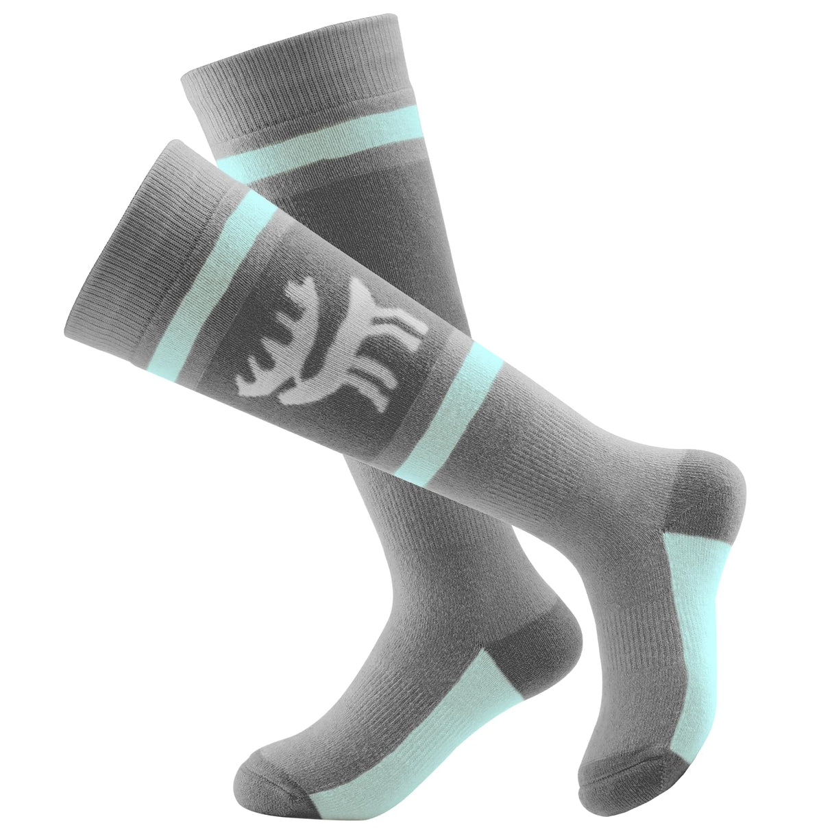 Qunature Jungen Skisocken – Kinder Thermosocken für winterlichen Spielspaß!​