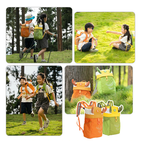 Qunature Kinderrucksack 8L – Wasserdicht mit Hirsch-Design (für 6-10 Jahre)
