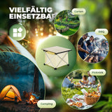 Qunature Klapptisch – Camping‑, Picknick‑ & Outdoortisch aus Aluminium