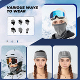 Multifunktionstuch Schlauchschal – Winter Halstuch Winddichter & Elastisch