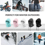 Qunature Sturmhaube Winter – Warme Balaclava Thermo Winddichte Sturmmaske Skimaske