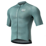 ROAD TO SKY Herren Kurzarm-Radtrikot Jersey für MTB & Rennrad-Gelb