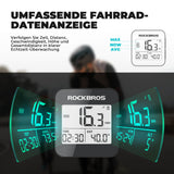 ROCKBROS Fahrradcomputer G1 – Kabellos & Präzise