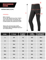 ROCKBROS Herren Radlerhose Atmungsaktiv Lang Fahrradhose S-4XL