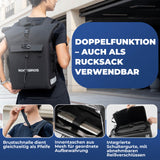 ROCKBROS 3 in 1 Fahrrad Gepäckträgertasche Rucksack Umhängetasche Wasserdicht 18L