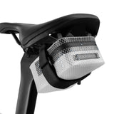 ROCKBROS Fahrrad Satteltasche Leicht Kompakt Wasserdicht Rennrad MTB-Weiß