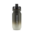 ROCKBROS Fahrradflasche mit auslaufsicherem Pull-Top-Verschluss 600/750ml-Verlauf Grau-Weiß (600ml)