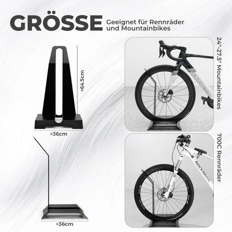 ROCKBROS Fahrradständer für 24–27,5 Zoll MTBs und 700C Rennräder