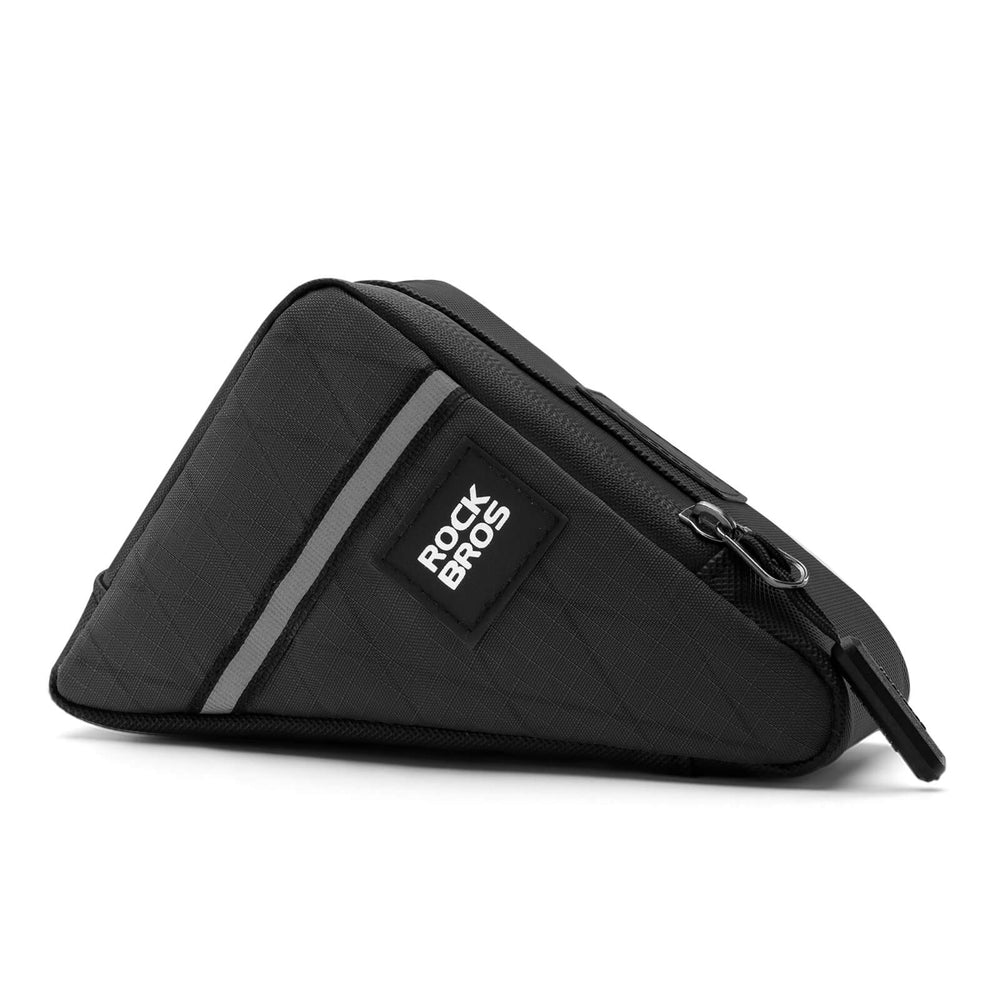 ROCKBROS Fahrradtasche Rahmentasche Dreiecktasche für Brompton-TYP1-Schwarz