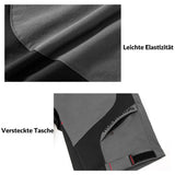 ROCKBROS Herren Fahrradhose, kurz, atmungsaktiv, mit Anti-Stoß-Polsterung, ideal für komfortable Fahrradtouren.