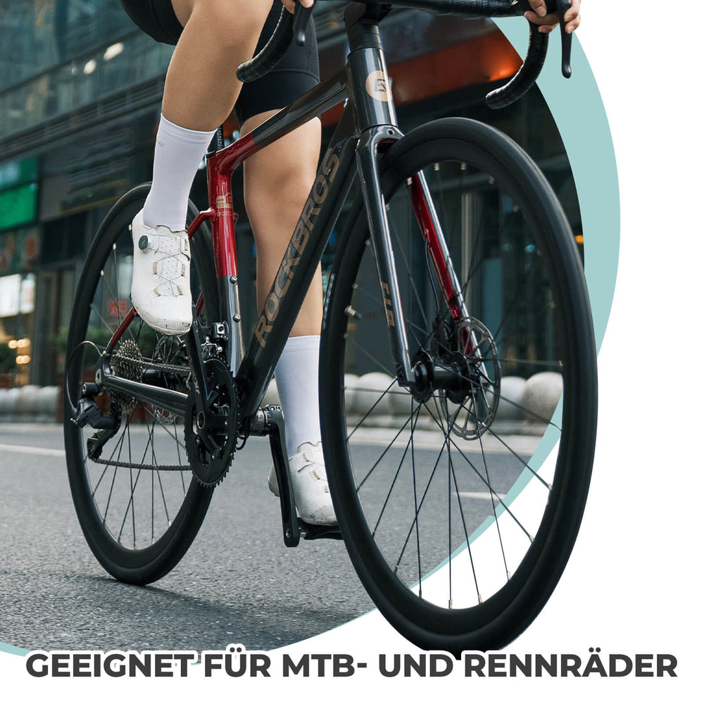 ROCKBROS Klickpedale SPD Rennrad Pedale mit Einstellbarer Spannung