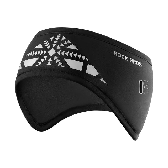 ROCKBROS Elastisches Winter Stirnband mit Klettverschluss Ohrenwärmer Unisex - ROCKBROS-EU