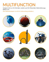 Mini‑Rahmenpumpe 120 PSI – Kompakt & leistungsstark