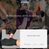 Road To Sky Fahrradhandschuhe – Fingerlose, Atmungsaktive & Reflektierende