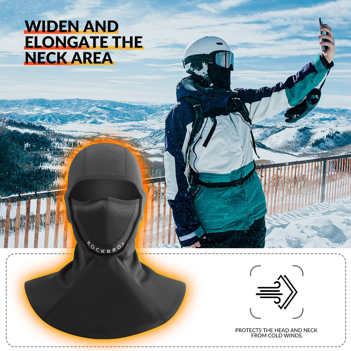 Sturmhaube Winter Balaclava – 54–63 cm