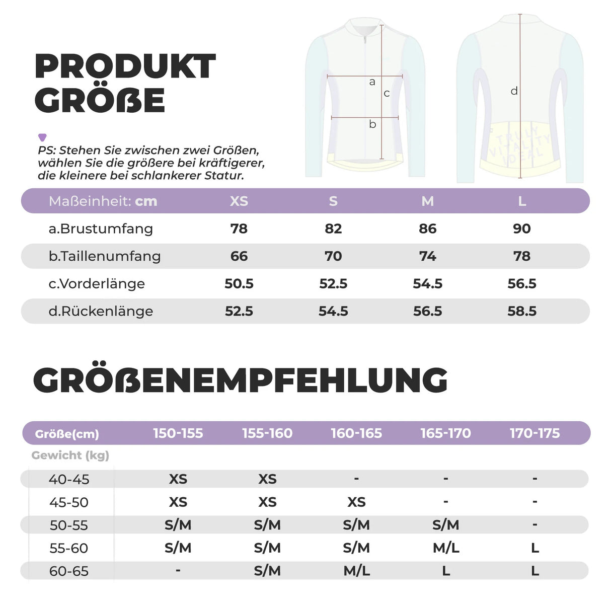 TVI Damen Langarm‑Radtrikot – Mit 3 Rückentaschen & Reflexstreifen, atmungsaktiv & dehnbar
