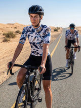 Damen-Radtrikot Urban Camo