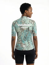 Damen-Radtrikot Urban Camo